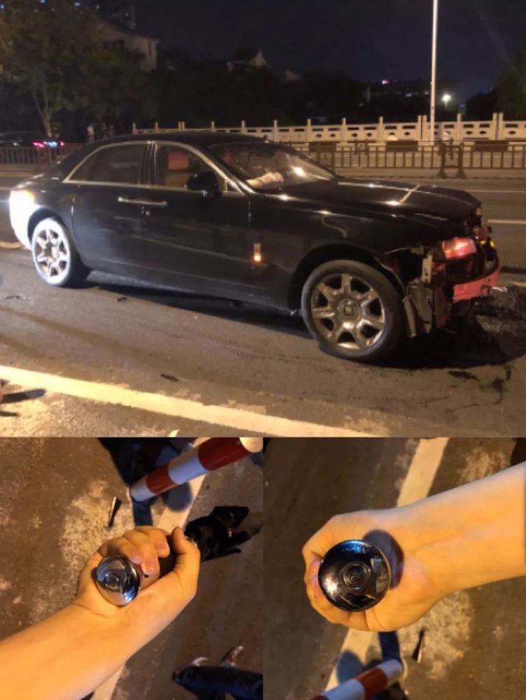 网友爆料,昨天(8月25日)晚上一辆劳斯莱斯轿车在宜兴妇幼保健院附近