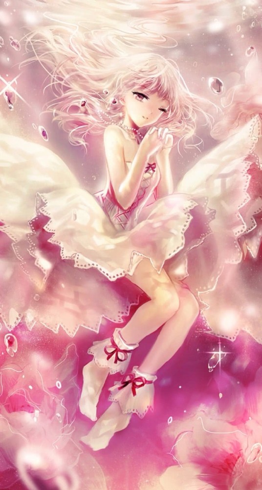 动漫图片,可爱的天使女孩