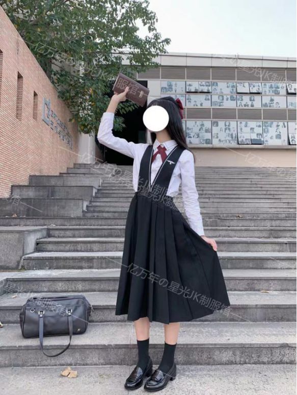 近期那些青春美貌乖巧的jk制服——护奶裙