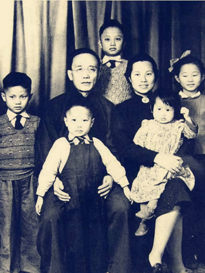 罕见名人夫妻合影,图2侯宝林先生与妻子,图9闻一多夫妇