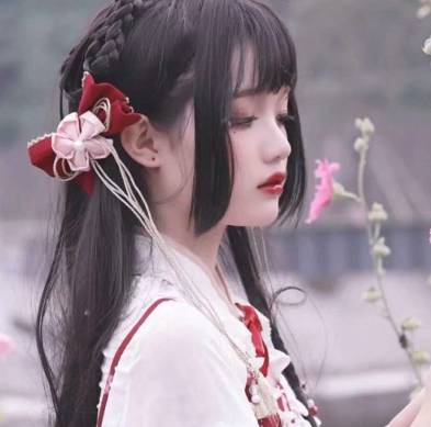 唯美·古风·女生头像:想哭的时候,闭上眼睛不让它流泪