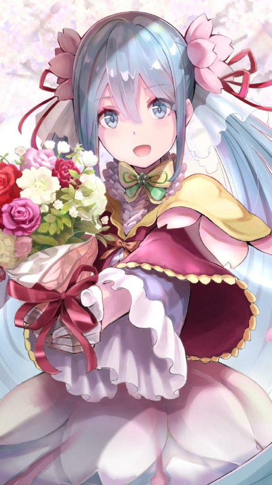 动漫图片,初音未来和美少女