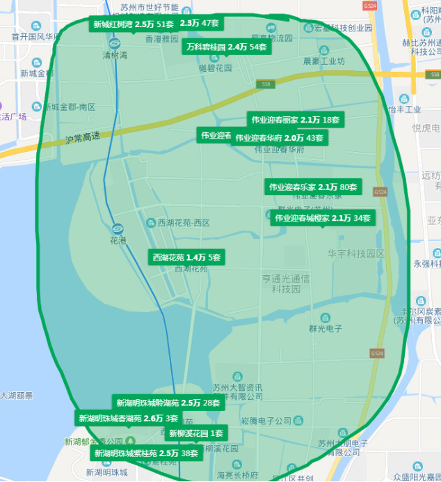 5亿!绿地香港和华润分食吴江花港两宗商住地块