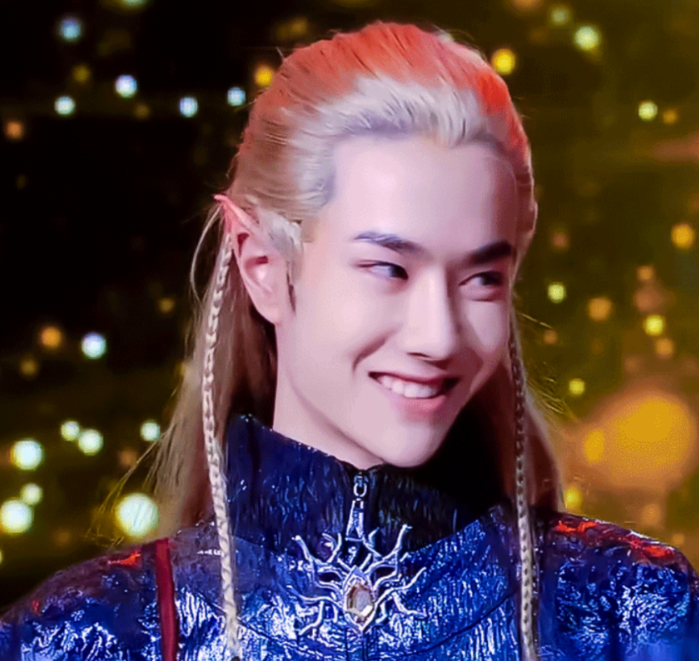 王一博的颜值有多耐抗?看到精灵造型的他,网友:是心动