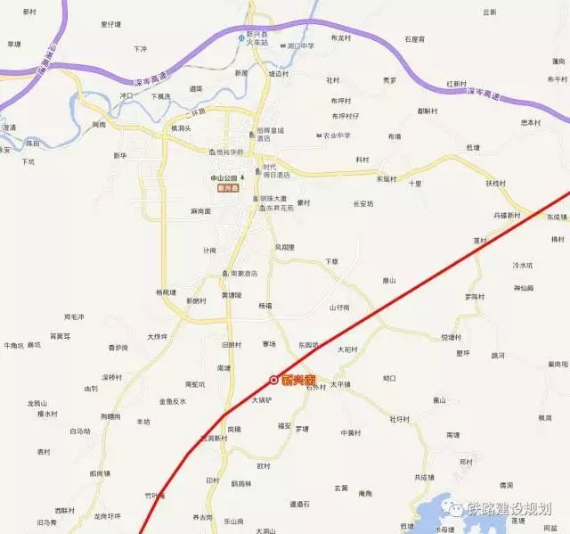 广湛高铁或将年内开建 来看看新兴南站有没有经过你家