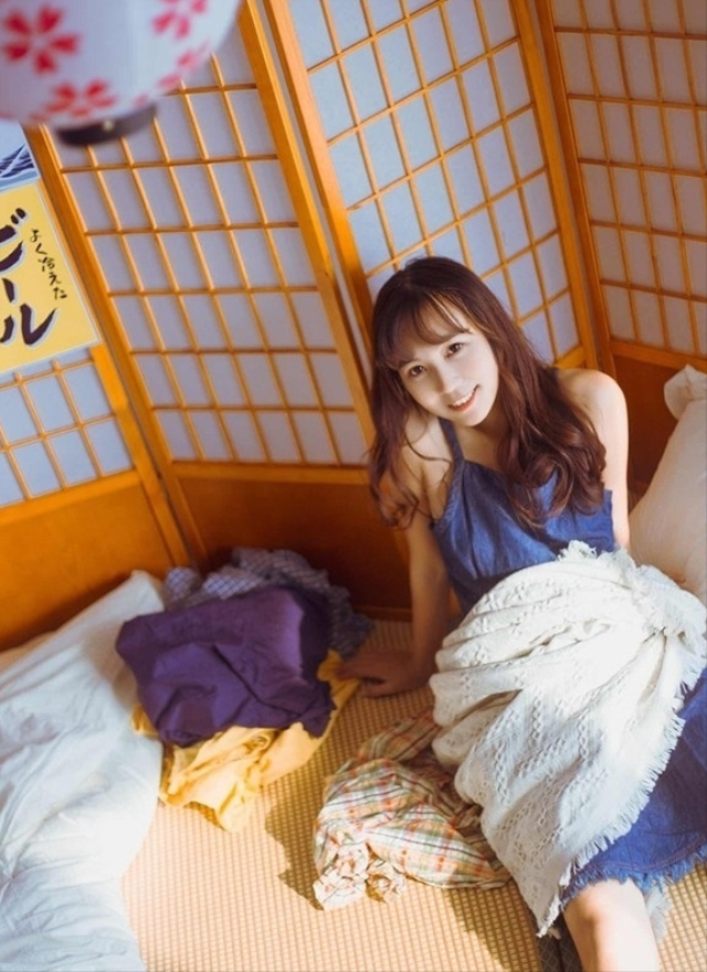 靓丽少女,日系风格率性写真