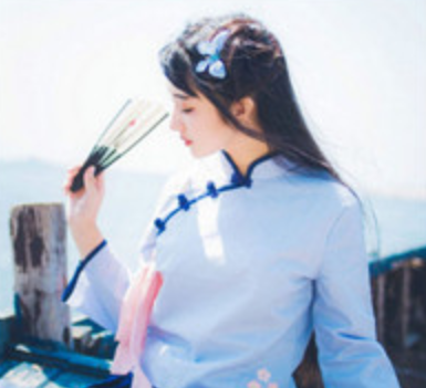 古风浪漫·唯美·女生头像:我已长发及腰,愿为你撑伞到老!