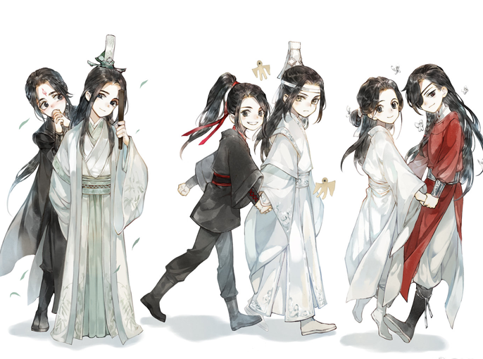 魔道祖师,天官赐福,墨香铜臭,魏无羡,蓝忘机