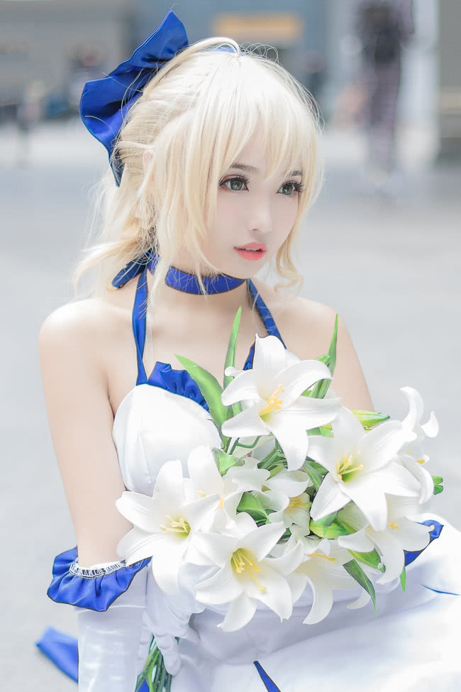 saber cn: 凰儿 喜欢记得                    cosplay小姐姐每日