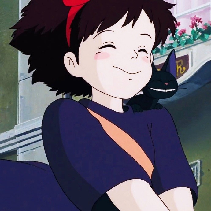 动漫头像:可爱女孩,魔女琪琪