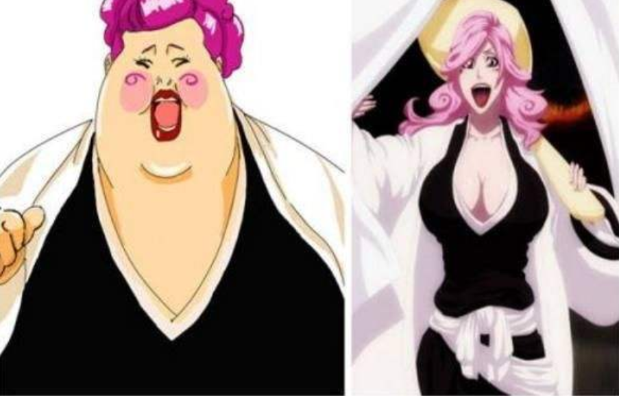 盘点动漫中能够瞬间变瘦的4个胖子,其中三个都是大美女!