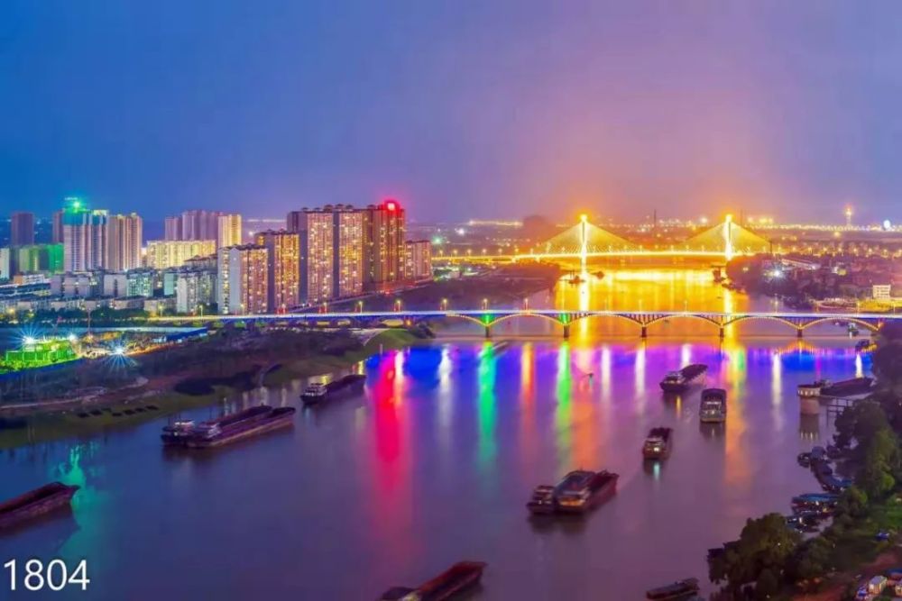 不看不知道,原来贵港的城市夜景,竟然这么美!