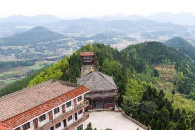 西充百福寺森林旅游公园,散游静心之地