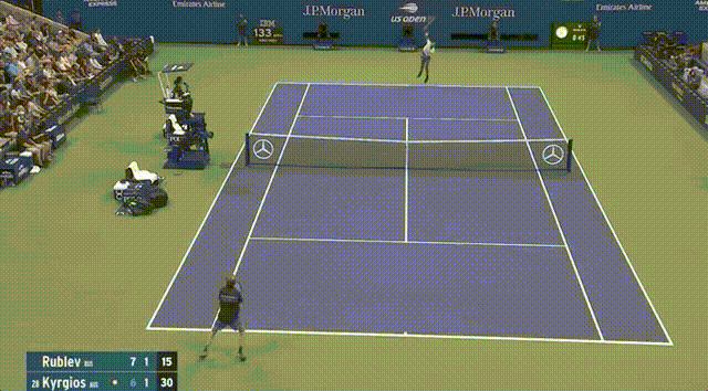 美网第6日综述:纳达尔大坂直美完胜晋级 金花女双连场