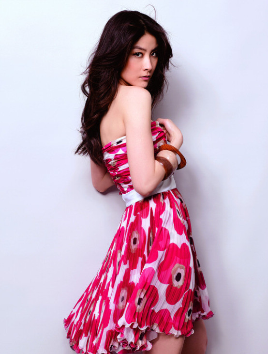 中国香港女歌手,演员陈慧琳,早期写真照合集