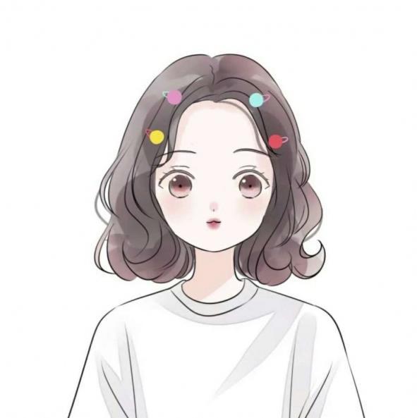 简笔画·手绘·女生头像:没有所谓失败,除非你不再尝试