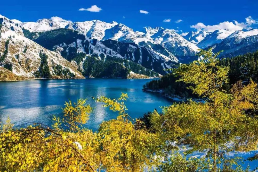 天山天池,新疆,天山,博格达峰,新疆旅游