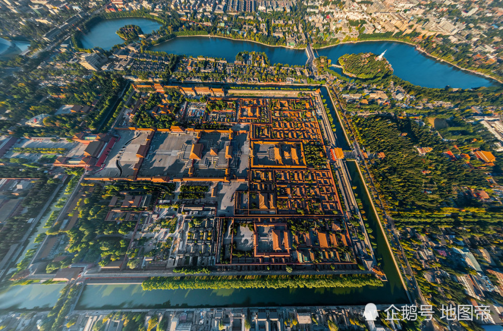 航拍北京故宫,这样才能看出紫禁城的气势