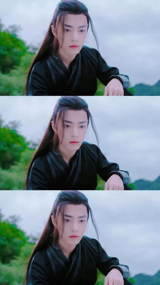 《陈情令》壁纸:肖战在这个夏天,演绎的笑容灿烂的魏无羡!
