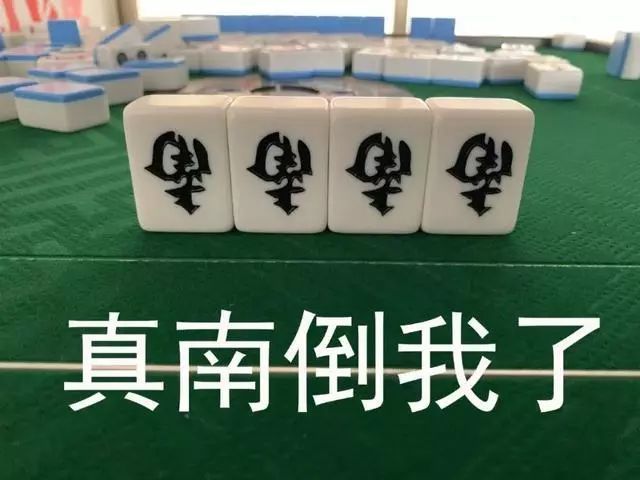 麻将表情包:我太南了,你算什么东西