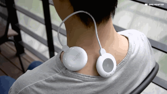 这个按摩仪超带感！可以跟着音乐的节奏震动