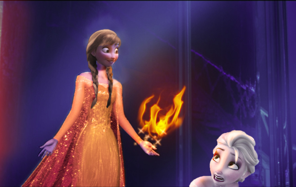 冰雪奇缘:为何冰雪女王赐给艾莎冰雪力量,安娜会隐藏有火力量吗