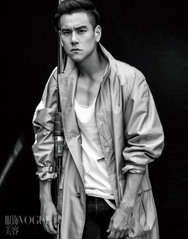 彭于晏黑白写真照:看到你的那一刻,我连结婚时间都算好了!