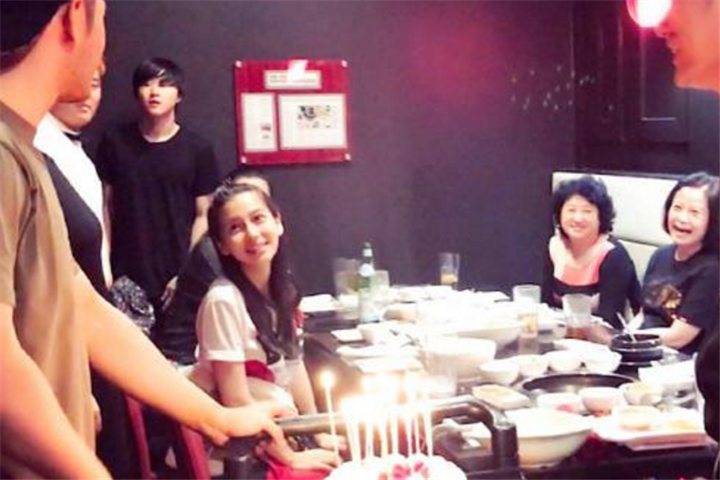 黄晓明,angelababy,鹿晗,关晓彤