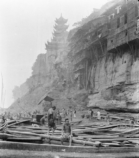 重庆老照片:1917年的山城重庆影像