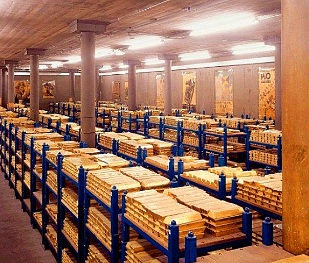 世界上最大的金库,黄金储量高达8300吨,一只苍蝇都飞不进去