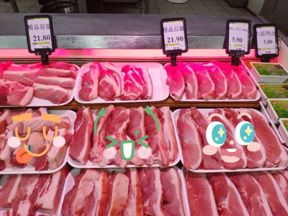 小编探访合肥三大超市一大菜市场对比猪肉价格