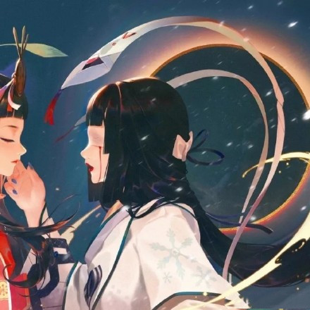 ins·动漫风·闺蜜头像: