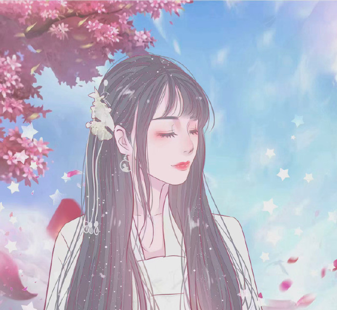 动漫女生图片:真的好仙气十足啊!
