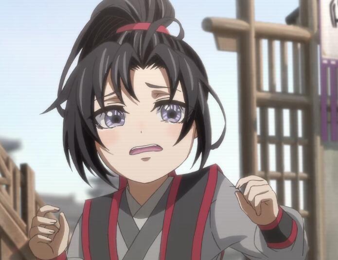 魔道祖师:小时候的魏无羡,一脸惊恐的模样