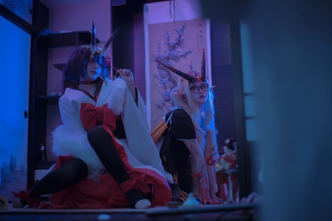 cos:阴阳师,酒吞童子和茨木童子