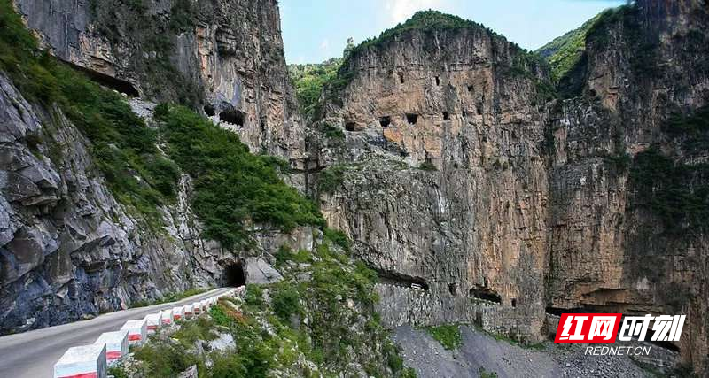 王莽岭,太行山脉,挂壁公路,锡崖沟挂壁公路,山西,南太行