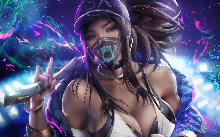 lol:"插秧流"阿卡丽火了,无限火力用她超猛的!