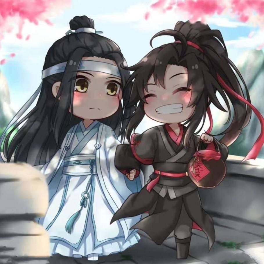 魔道祖师高清壁纸:魏无羡就想拉着蓝忘机喝酒