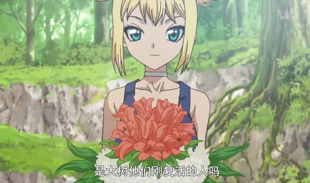 石纪元:琥珀是仅次于狮子王司的强者,她的身手像是忍者