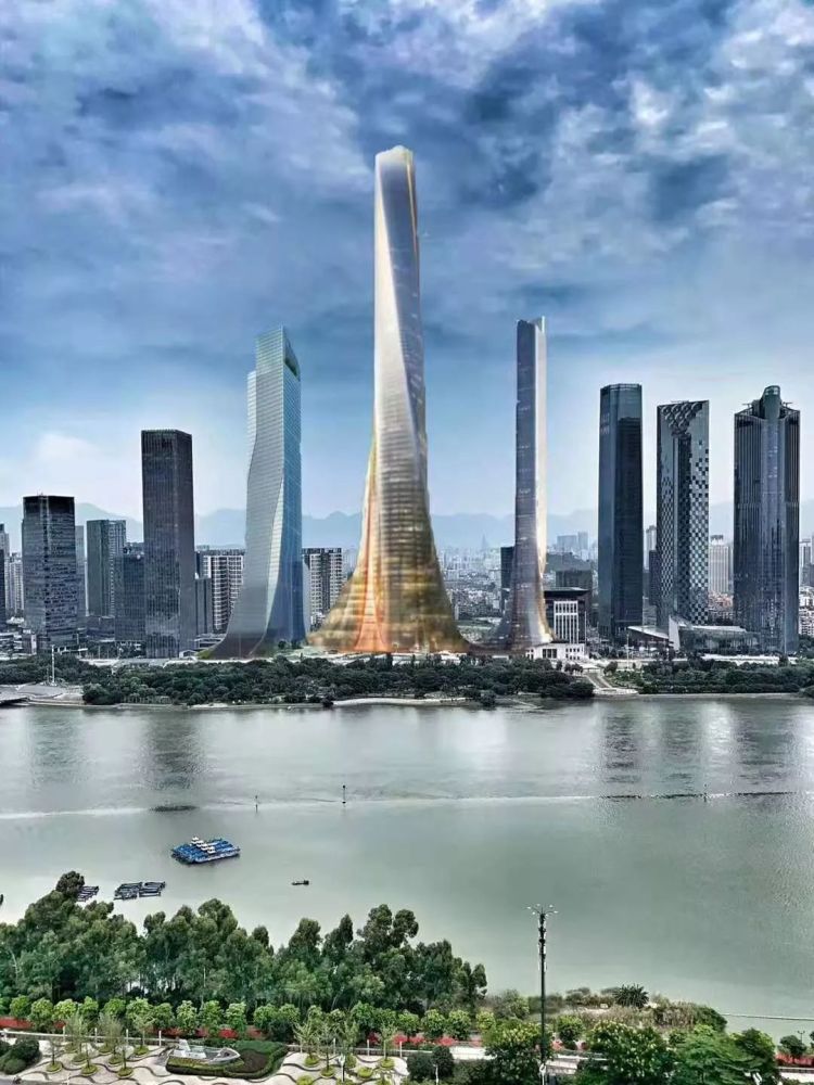 备受关注的闽江北cbd世茂108大厦,自规划初期,就备受期待.