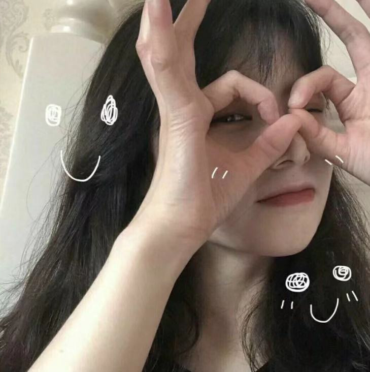 很ok的"心动女生"头像:你是踩碎星光落入我梦境的一袋