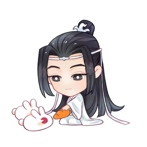 《陈情令》卡通人物q版头像:一个恢弘磅礴的侠义江湖