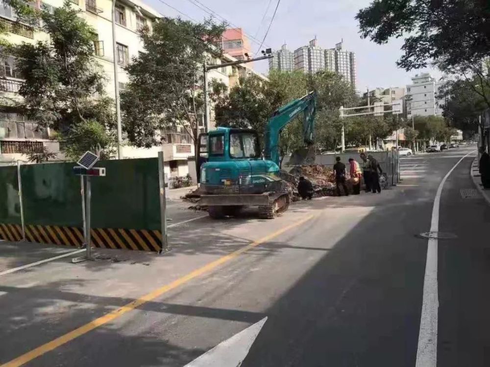 本次施工预计于2019年9月9日早上10时前结束 ,届时道路将恢复正常通行