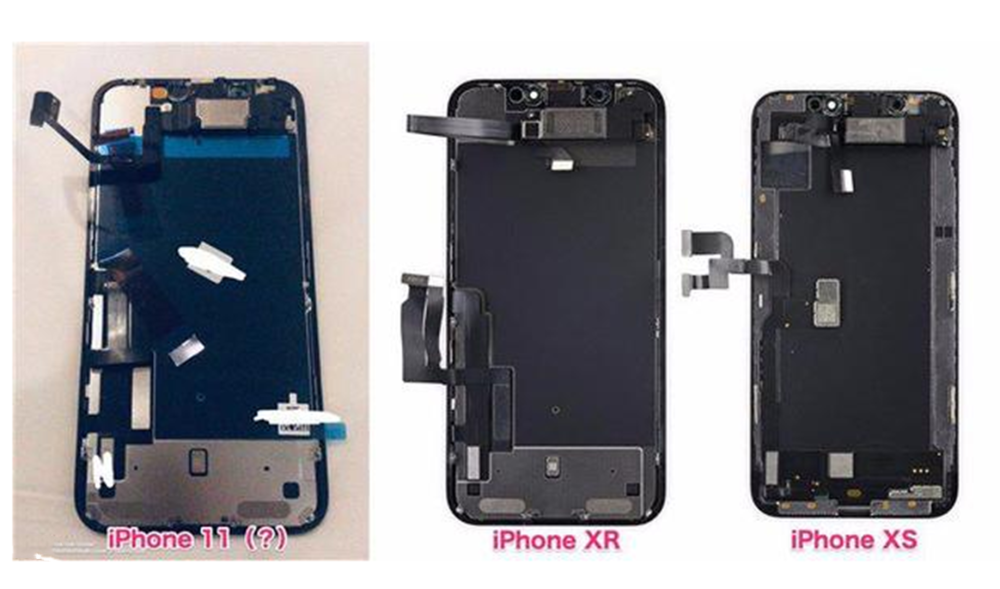 iphone11前面板谍照曝光,延续iphonex的屏幕设计