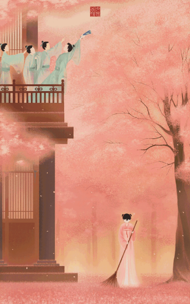 超美古风!90后美女插画师专画