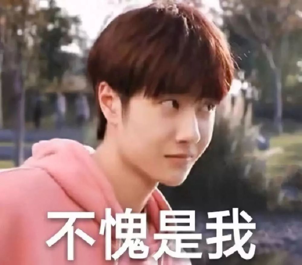 王一博搞笑表情包:喝了酒的蓝湛一脸委屈的样子,看着很可爱