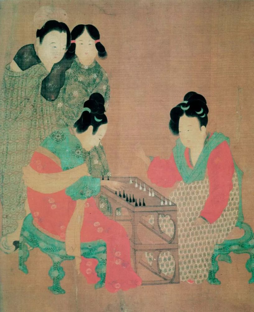 周昉,挥扇仕女图,簪花仕女图,张萱,吴道子