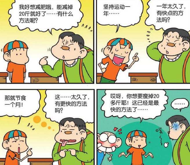 漫画,呆头,搞笑,爆笑校园,校园趣事