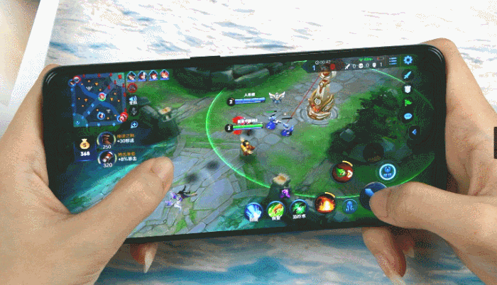 实际测试中,同样将oppo reno2画质调至均衡,设置为超高帧率,抗锯齿开