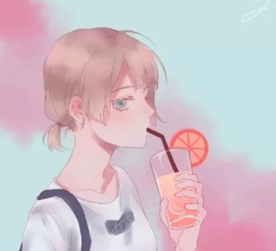 唯美版·异性·情侣头像:每个人的故事都不同,而我偏偏不撞南墙不回头